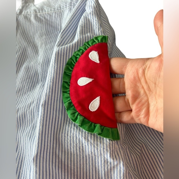 Florence Eiseman Girls Watermelon Striped Dress in size 3T - Picture 3 of 4